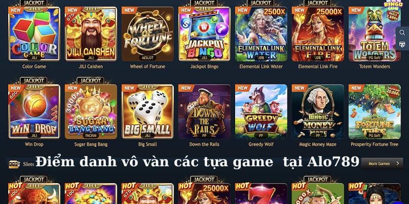 Vô vàn các tựa game chờ bạn sau khi tải ứng dụng